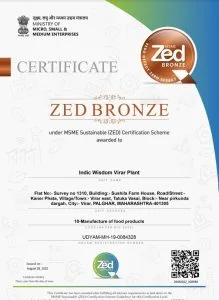 ZED Bronze Certification for Indic Wisdom