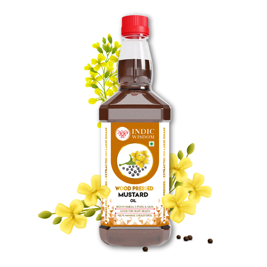 Wood Pressed Mustard Oil