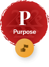 We are purpose driven