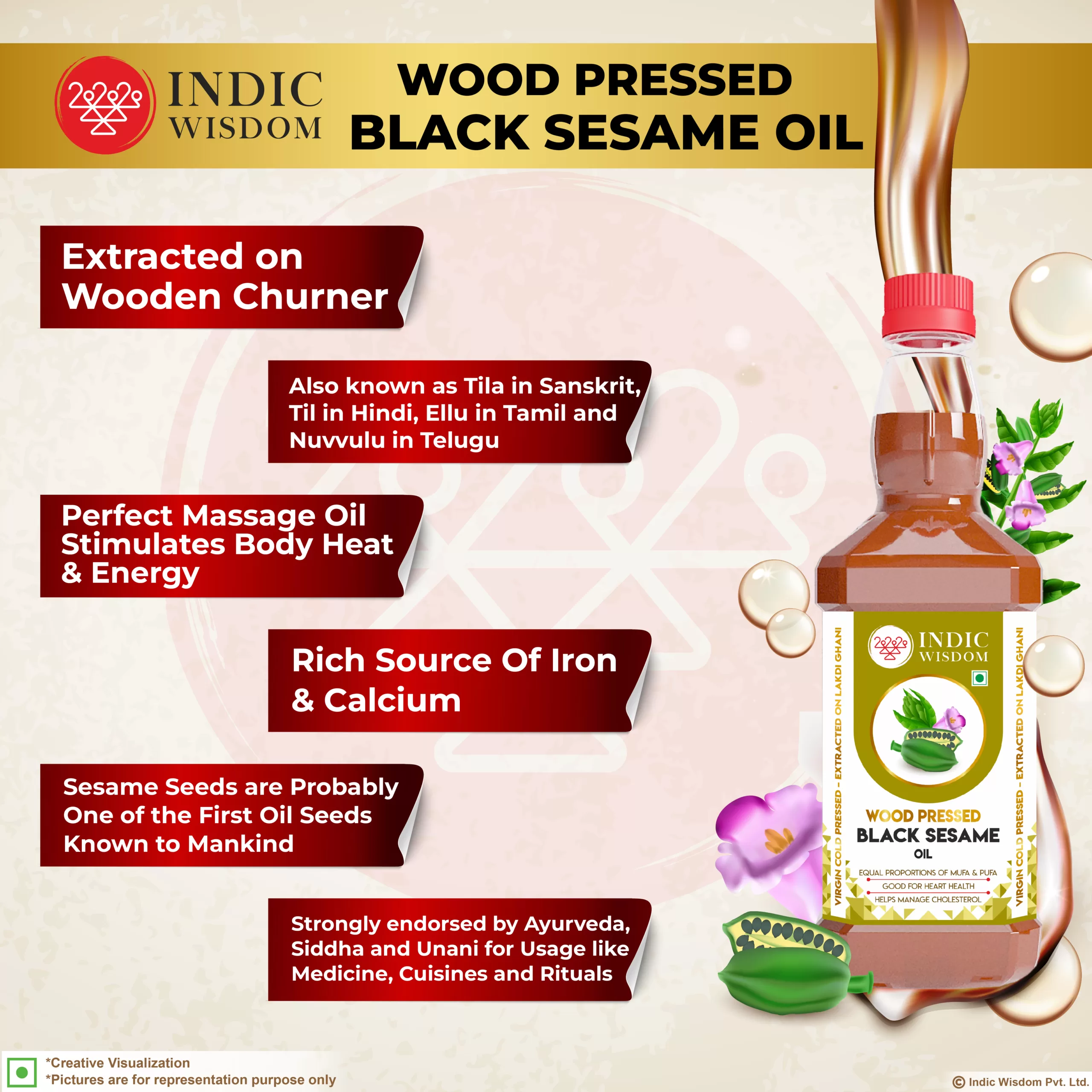 Why buy wood pressed sesame oil?
