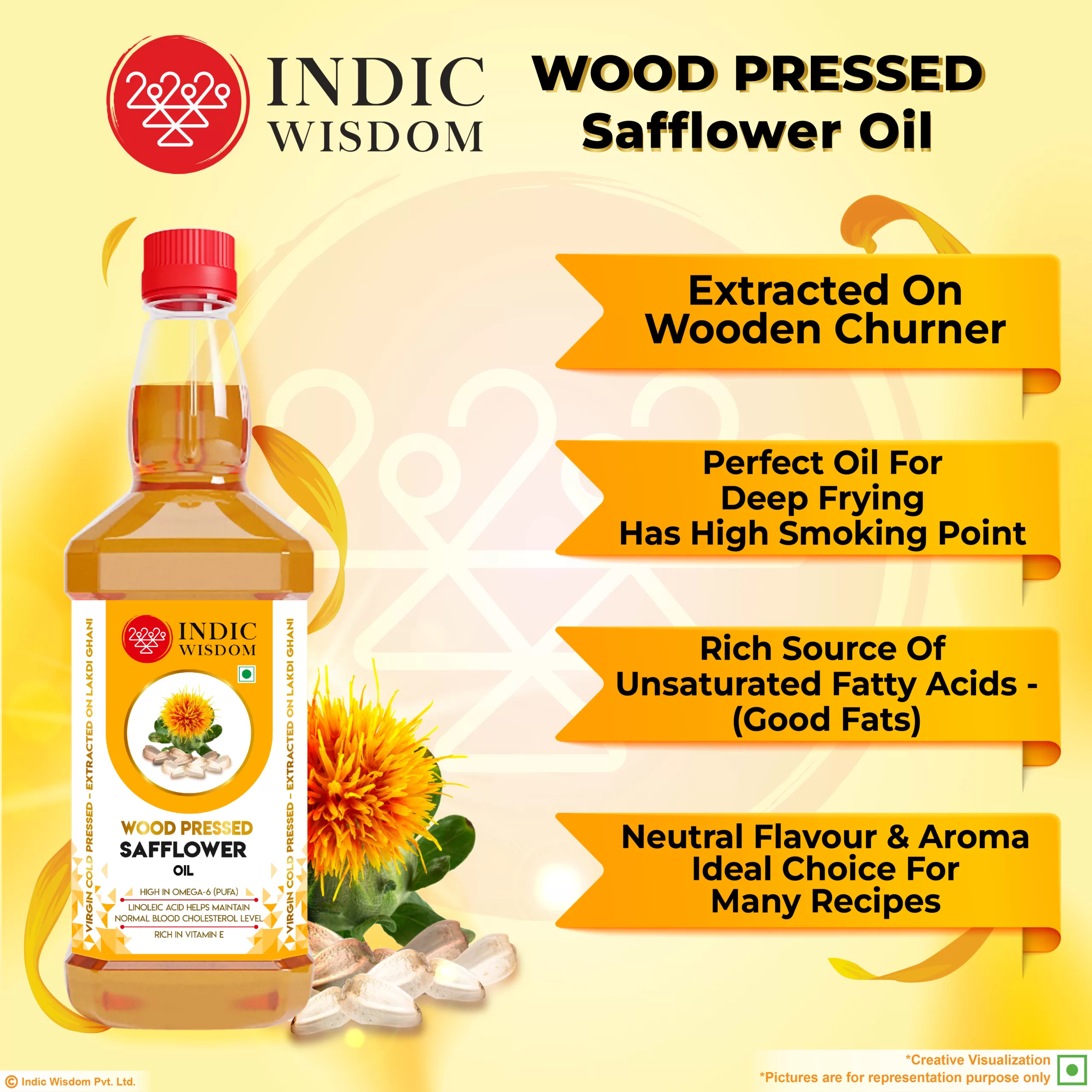 Why buy wood pressed safflower oil