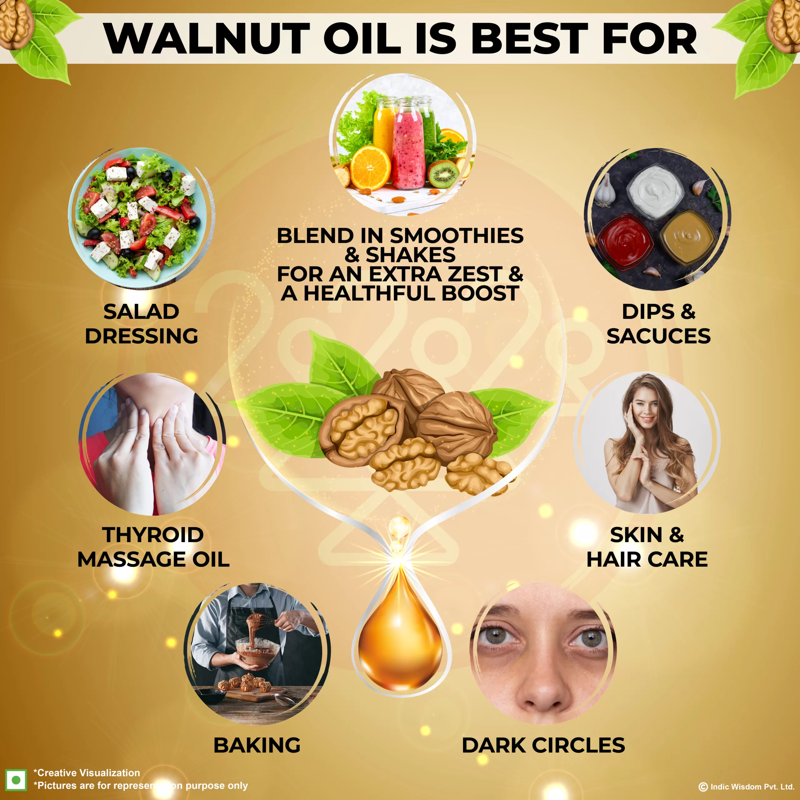 Benefits of wood pressed walnut oil